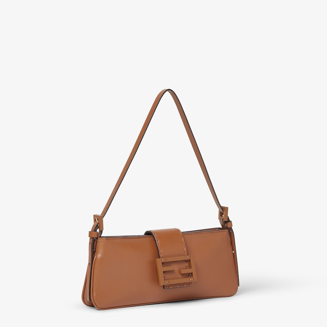 Fendi Baby B. Tan-color leather mini-bag - Image 2